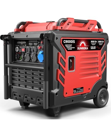 Электростанция инверторная SUNREKA G9000iS, 9кВт 1-Ф электростартер