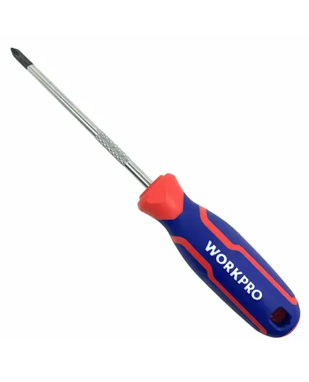 Отвертка WORKPRO PZ1х100 мм, CR-V