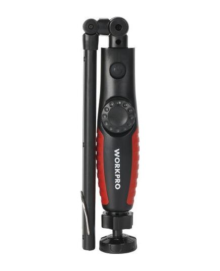 Фонарик светодиодный 60-400LM, перезаряжаемый WORKPRO, изображение 2