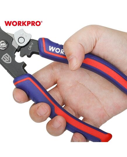 Инструмент для зачистки проводов 5 в 1, многофункциональный WORKPRO, изображение 5