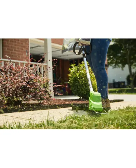 Аккумуляторный триммер GREENWORKS GD40LT, 40V, 38 см, с 1хАКБ 4 Ач и ЗУ (2112207UB), изображение 14