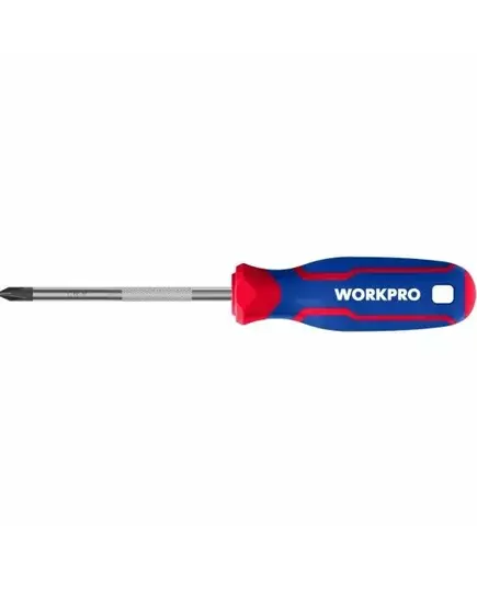Отвертка WORKPRO PZ2х100 мм, CR-V