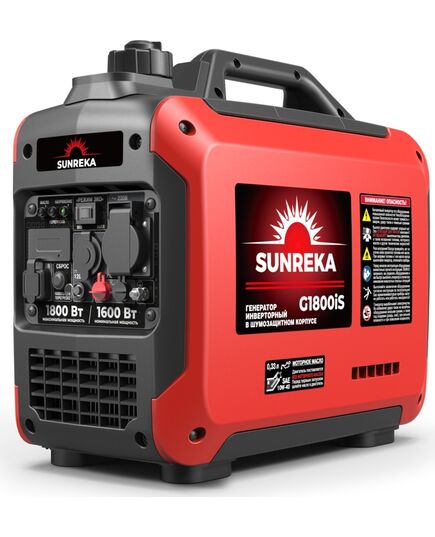 Электростанция инверторная SUNREKA G1800iS, 1.8 кВт, 1-Ф, ручной стартер