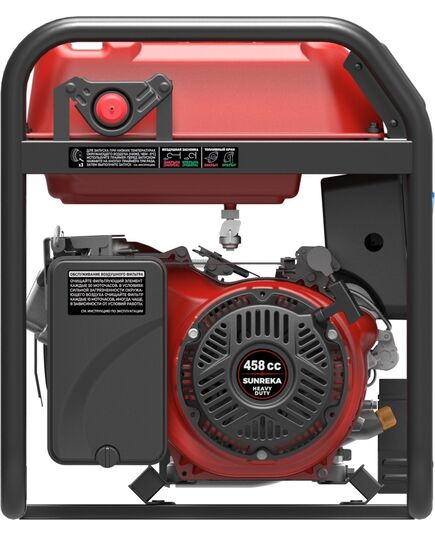 Электростанция бензиновая SUNREKA G8500TEAX, 8.5 кВт, 3-Ф, электростартер, изображение 3