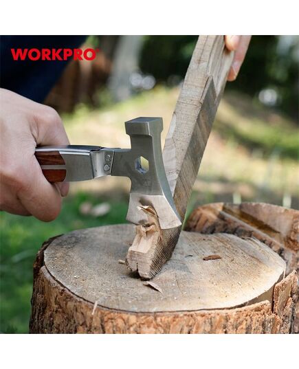 Мультитул 12 в 1, 155 мм, с топором WORKPRO, изображение 7