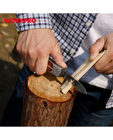 Мультитул 12 в 1, 155 мм, с топором WORKPRO, изображение 6