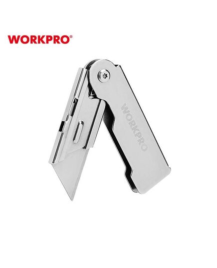 Нож складной металлический WORKPRO, изображение 3