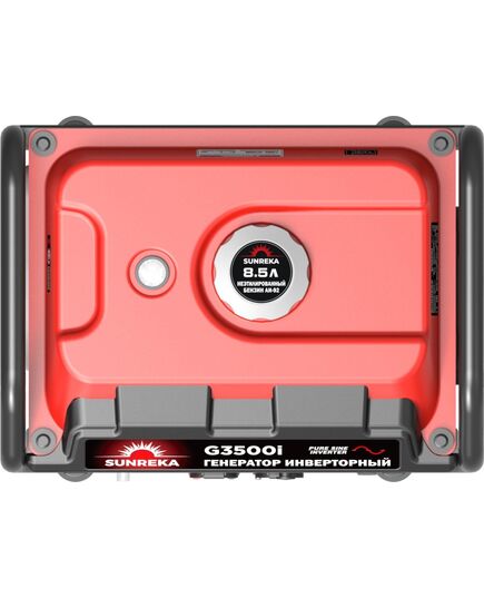 Электростанция инверторная SUNREKA G3500i, 3.5 кВт, 1-Ф, ручной стартер, изображение 5