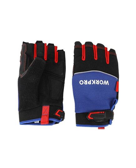 Перчатки cтроительные с открытыми пальцами (разм. ХL) WORKPRO