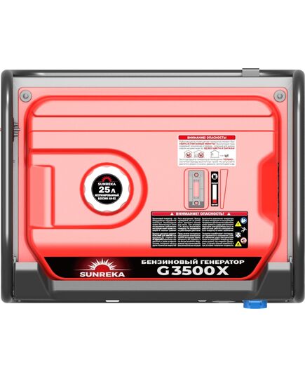 Электростанция бензиновая SUNREKA G3500X, 3.5 кВт, 1-Ф, ручной стартер, изображение 5