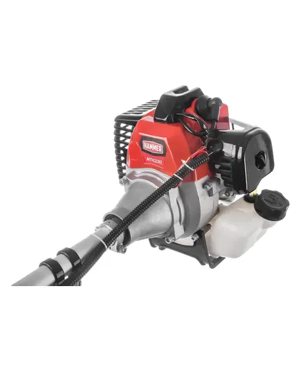 Мотокоса Hammer MTK330, 1.16 лс/0,85 кВт, 33 см3, нож/леска 255/460 мм, ремень, изображение 6 от магазина Планета Инструмент Мотокоса Hammer MTK330, 1.16 лс/0,85 кВт, 33 см3, нож/леска 255/460 мм, ремень, изображение 6