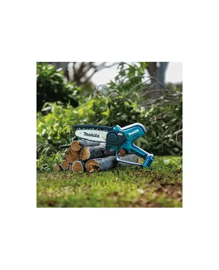 Акк. пила цепная MAKITA DUC150SF, LXT BL 18В, 320Вт, 6"/15см, 0,325", 1,1мм, 8м/с, XPT (BL1830B, DC18SD), изображение 6