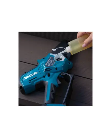 Акк. пила цепная MAKITA DUC150SF, LXT BL 18В, 320Вт, 6"/15см, 0,325", 1,1мм, 8м/с, XPT (BL1830B, DC18SD), изображение 5