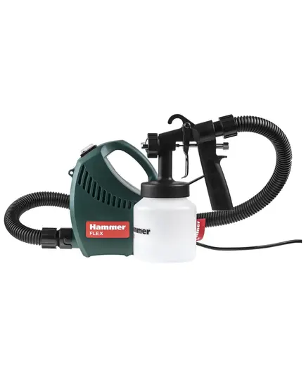Краскопульт Hammer PRZ500B, 500 Вт, 800 мл бак, вязкость до 60 DIN, изображение 2