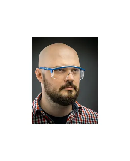 Очки защитные ЗУБР ПРОТОН, открытого типа, прозрачные, стекло увеличенного размера (110481), изображение 2