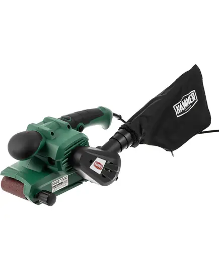 Шлиф.машинка ленточная Hammer LSM900D, 900 Вт, 290 м/мин, лента 457x75 мм