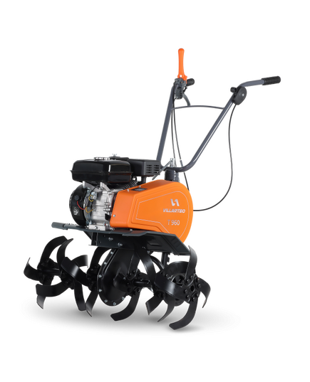 Мотоблок VILLARTEC T960, Двигатель H170FB 212см3 c датчиком уровня масла, 7 л.с. Передача 1 вперед, 1 назад, фрезы 30-50-85см, рабочая глубина до 35 с, изображение 3