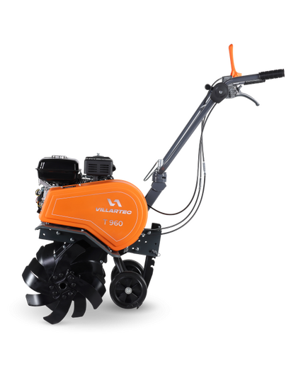 Мотоблок VILLARTEC T960, Двигатель H170FB 212см3 c датчиком уровня масла, 7 л.с. Передача 1 вперед, 1 назад, фрезы 30-50-85см, рабочая глубина до 35 с, изображение 2