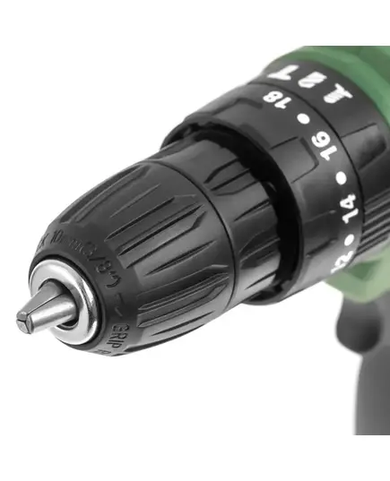 Аккумуляторная дрель ударная Hammer ACD16CH, 16 В, 2x2 Ач Li-ION, 10 мм, 0-350/0-1350 об/мин, 30 Нм, кейс, изображение 4