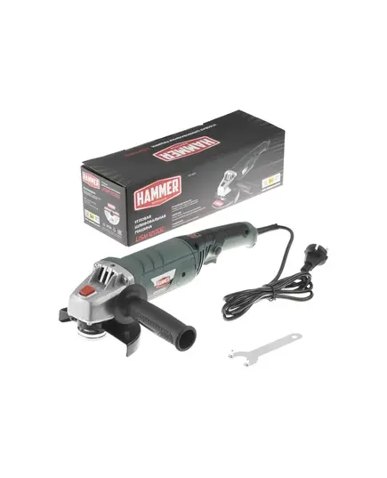 УШМ Hammer USM1200E, 1200 Вт, 3000-11000 об/мин, 125 мм, изображение 9