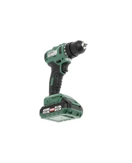 Аккумуляторная дрель бесщеточная Hammer ACD18BL, 18 В, 2x2 Ач Li-ION, 10 мм, 0-400/0-1500о б/мин, 50Н м, в кейсе, изображение 4