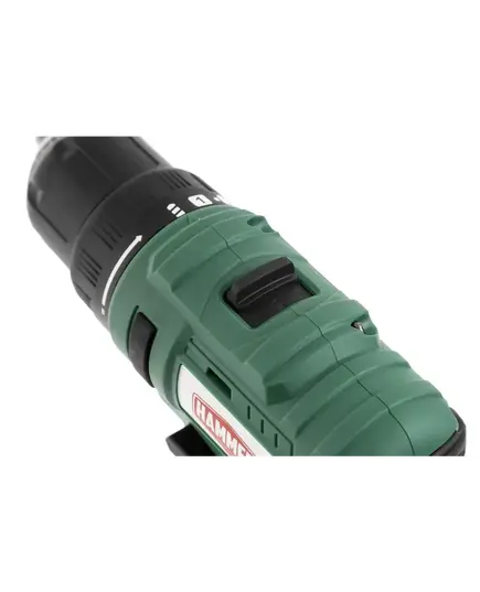 Аккумуляторная дрель бесщеточная Hammer ACD18BL, 18 В, 2x2 Ач Li-ION, 10 мм, 0-400/0-1500о б/мин, 50Н м, в кейсе, изображение 8