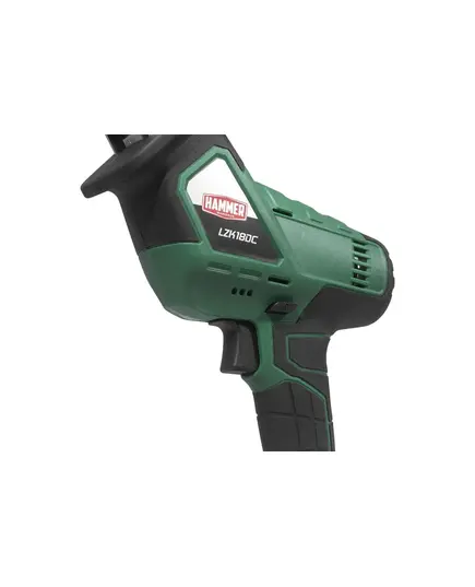 Аккумуляторная сабельная пила Hammer LZK18DC, 18 В, 2x2 Ач Li-ION, 0-2500 ход/мин, в кейсе, изображение 6 от магазина Планета Инструмент Аккумуляторная сабельная пила Hammer LZK18DC, 18 В, 2x2 Ач Li-ION, 0-2500 ход/мин, в кейсе, изображение 6