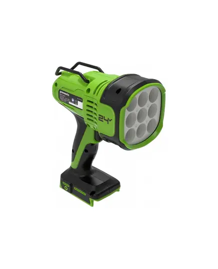 Прожектор GREENWORKS 24В аккумуляторный, без АКБ и ЗУ, изображение 2