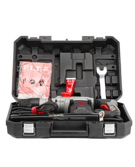 Перфоратор P.I.T. PBH40-C3 1600 Вт, SDS-max, 9Дж, 2реж, Ø40мм, 3800уд/мин, 630об/мин, вертикальный, изображение 4