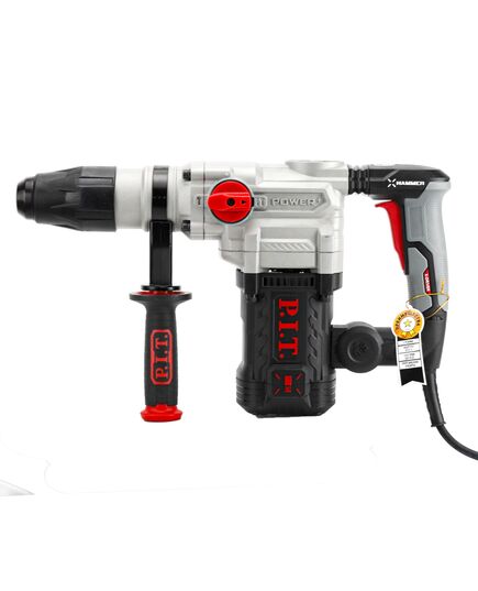 Перфоратор P.I.T. PBH40-C3 1600 Вт, SDS-max, 9Дж, 2реж, Ø40мм, 3800уд/мин, 630об/мин, вертикальный, изображение 2