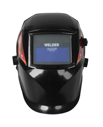 Маска сварщика WELDER PRO Ф6 REAL COLOR, "Хамелеон" 93х43мм DIN 4/9-13 (Внеш. регул) в коробке, изображение 4