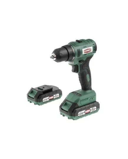 Аккумуляторная дрель бесщеточная Hammer ACD18BL, 18 В, 2x2 Ач Li-ION, 10 мм, 0-400/0-1500о б/мин, 50Н м, в кейсе, изображение 2