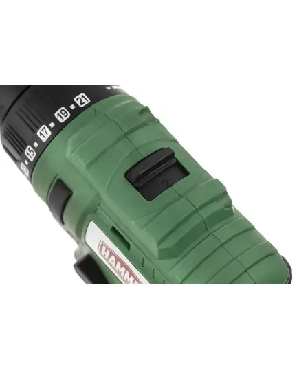Аккумуляторная дрель бесщеточная Hammer ACD12BLC, 12 В, 2x2 Ач Li-ION, 10 мм, 0-400/0-1350 об/мин, 32 Нм, в кейсе, изображение 6 от магазина Планета Инструмент Аккумуляторная дрель бесщеточная Hammer ACD12BLC, 12 В, 2x2 Ач Li-ION, 10 мм, 0-400/0-1350 об/мин, 32 Нм, в кейсе, изображение 6