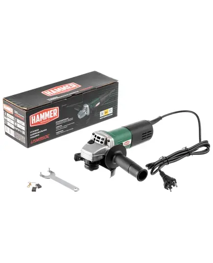 УШМ Hammer USM950E, 950 Вт, 3000-12000 об/мин, 125 мм, изображение 7