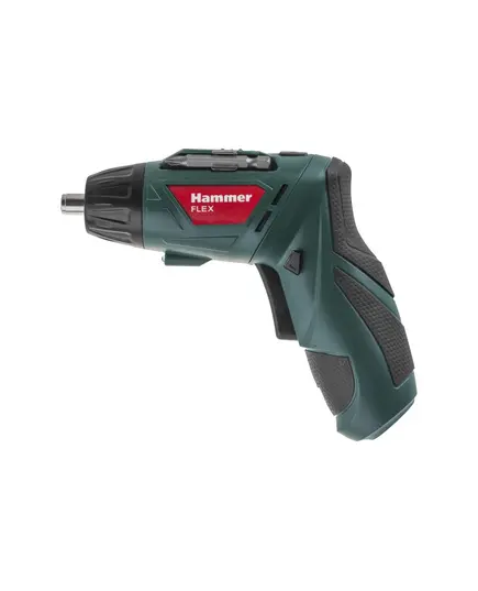 Аккумуляторная отвертка Hammer ACD3.6A с набором бит, Li-Ion 3,6 В,  1,3 Ач, 4 Нм