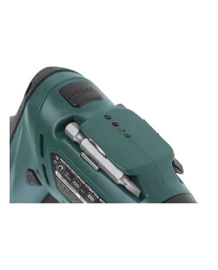 Аккумуляторная отвертка Hammer ACD3.6A с набором бит, Li-Ion 3,6 В,  1,3 Ач, 4 Нм, изображение 3