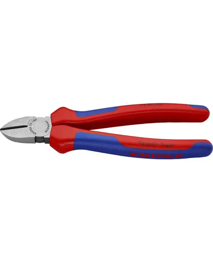 Бокорезы диэлектрические KNIPEX 180мм (70 06 180SB) с двухкомпонентными чехлами, изображение 3