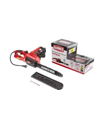 Пила цепная Hammer CPP1814E, 1800 Вт, 7000 об/мин, шина 14'', цепь 3/8''-1.3мм-52, изображение 10