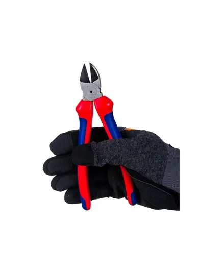 Бокорезы диэлектрические KNIPEX 180мм (70 06 180SB) с двухкомпонентными чехлами, изображение 4