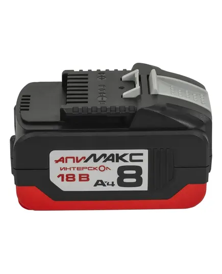 Аккумулятор ИНТЕРСКОЛ АПИ МАКС-8,0/18И аккум. блок 8,0 Ач, 18В, Li-ion с инд., изображение 3