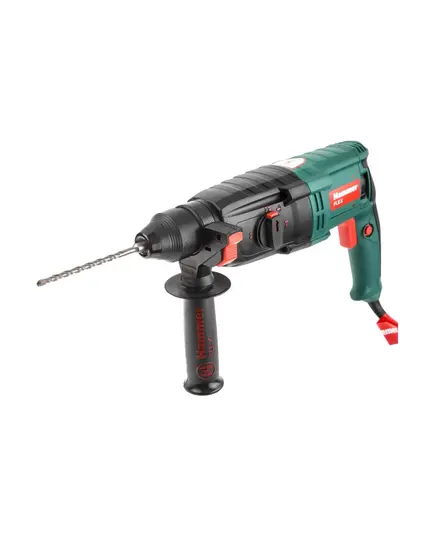 Перфоратор Hammer PRT800D, 800 Вт, SDS+, 26 мм, 0-1245 об/мин, 2.6 Дж, 3 режима, кейс