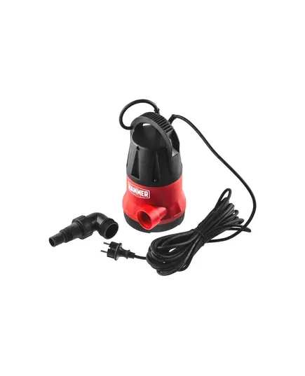 Насос дренажный Hammer NAP250CD, 250 Вт, 6000 л/ч, высота 6 м, глубина 7 м, изображение 5 от магазина Планета Инструмент Насос дренажный Hammer NAP250CD, 250 Вт, 6000 л/ч, высота 6 м, глубина 7 м, изображение 5