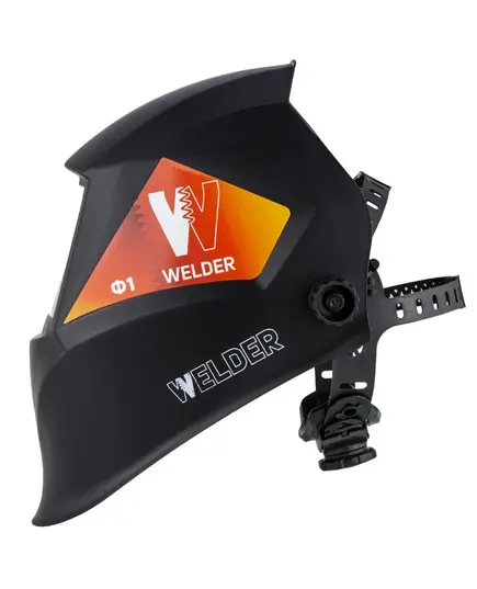 Маска сварщика WELDER PRO Ф1 СБ, "Хамелеон" 90х35мм DIN 3/11 в коробке, изображение 2 от магазина Планета Инструмент Маска сварщика WELDER PRO Ф1 СБ, "Хамелеон" 90х35мм DIN 3/11 в коробке, изображение 2