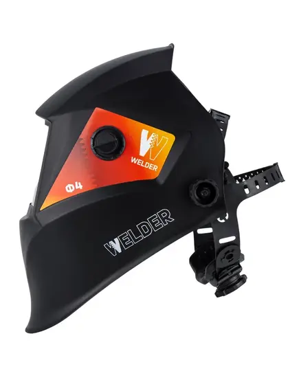 Маска сварщика WELDER PRO Ф4 СБ, "Хамелеон" 90х35мм DIN 9-13 (Внеш. регул) в коробке, изображение 2
