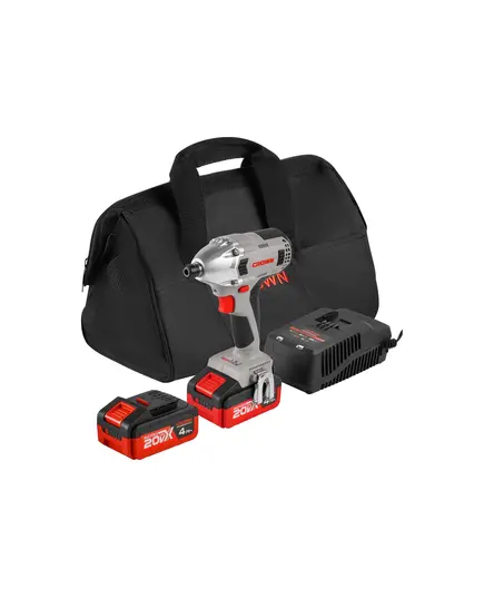 Аккумуляторный ударный винтоверт CROWN CT22021HX-4 TB, изображение 11