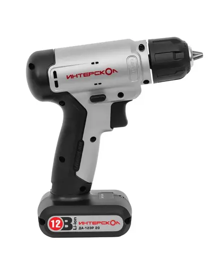 Аккумуляторный шуруповерт ИНТЕРСКОЛ ДА-12ЭР 20 СМАРТ, Li-ion 1,5 Ач, изображение 3
