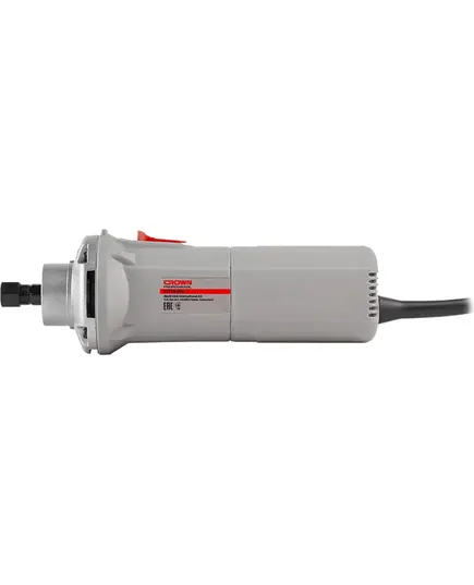 Прямая шлифовальная машина CROWN CT13314, 710 Вт, 12000-28000 об/мин, цанга 6 мм, 1,7 кг, изображение 2