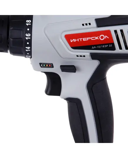 Аккумуляторный шуруповерт ИНТЕРСКОЛ ДА-10/18ЭР 35 ПРОМО, изображение 4