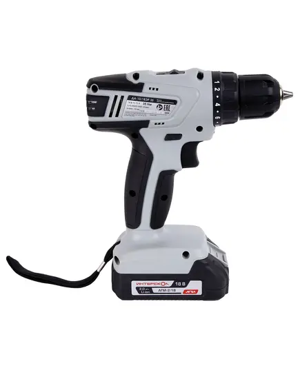 Аккумуляторный шуруповерт ИНТЕРСКОЛ ДА-10/18ЭР 35 ПРОМО, изображение 2
