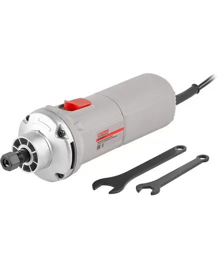 Прямая шлифовальная машина CROWN CT13314, 710 Вт, 12000-28000 об/мин, цанга 6 мм, 1,7 кг, изображение 8